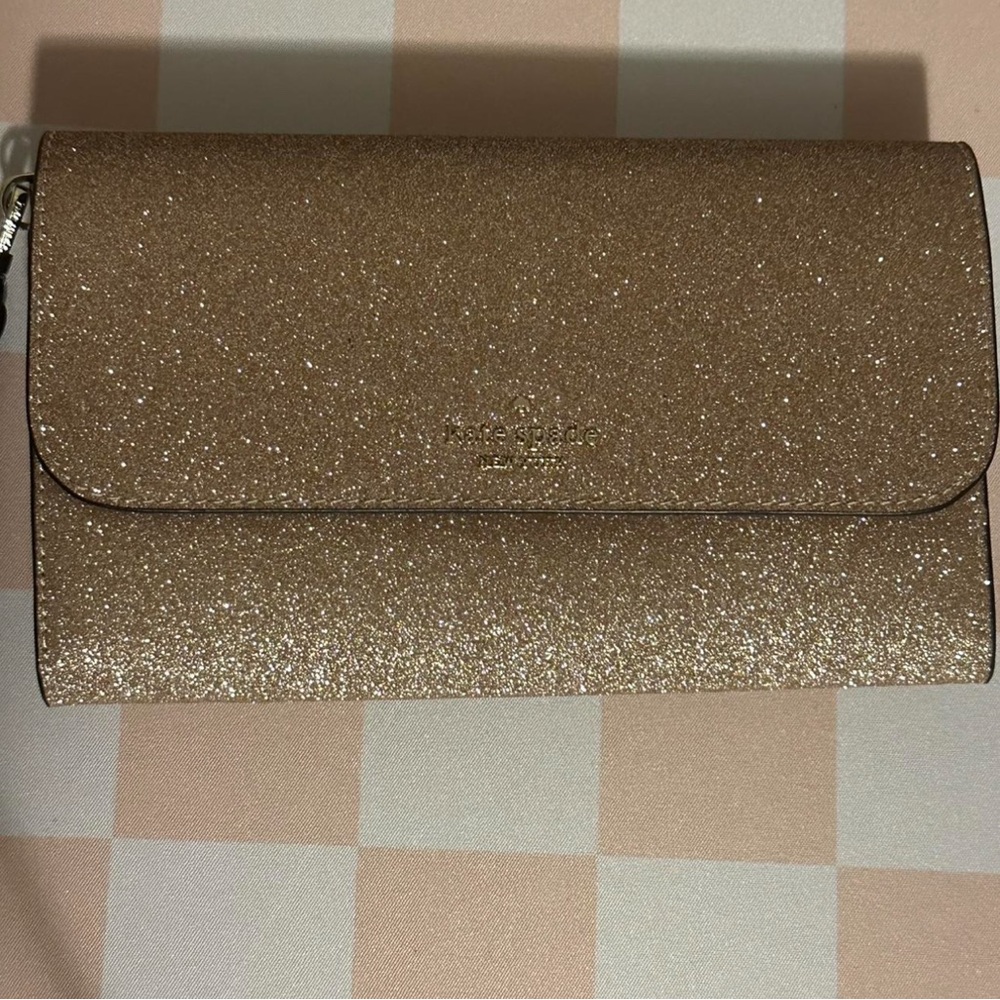 Kate Spade✨🧡💛Sparkling Gold Wristlet